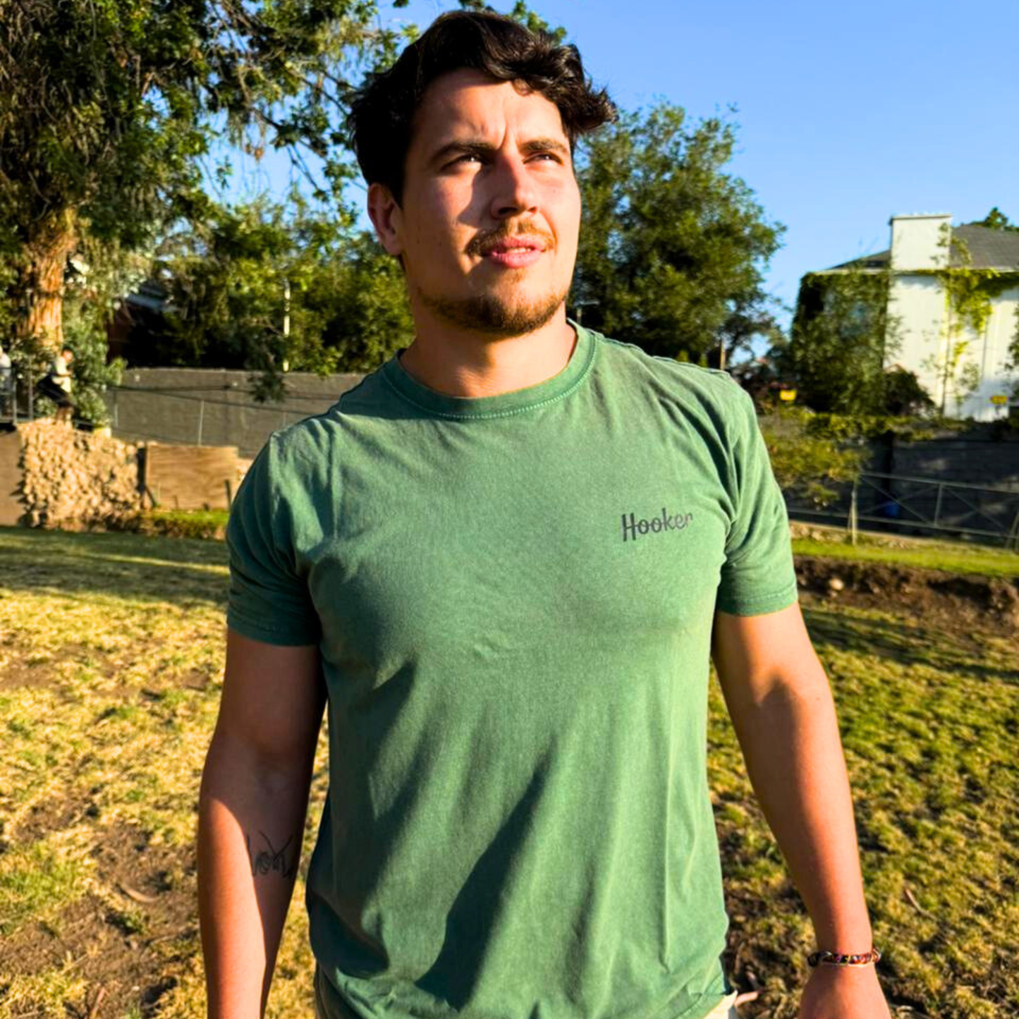 POLERA ACID WASH VERDE