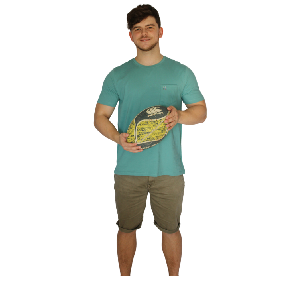 POLERA ALGODON VERDE AGUA