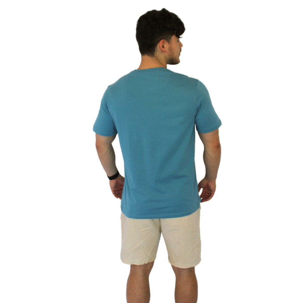 POLERA ALGODON COBALTO