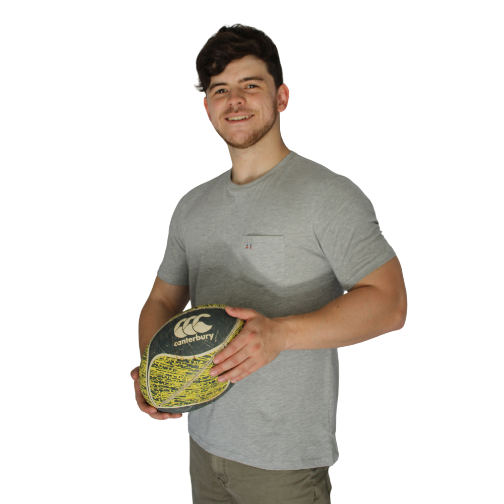 POLERA ALGODON GRIS CLARO
