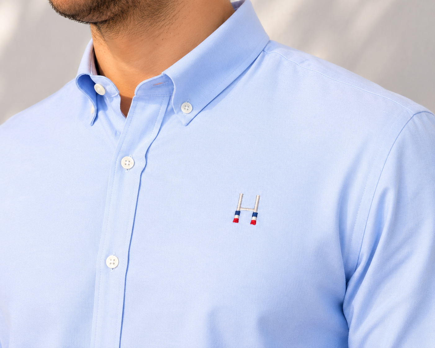 CAMISA MANGA LARGA SCRUM CELESTE