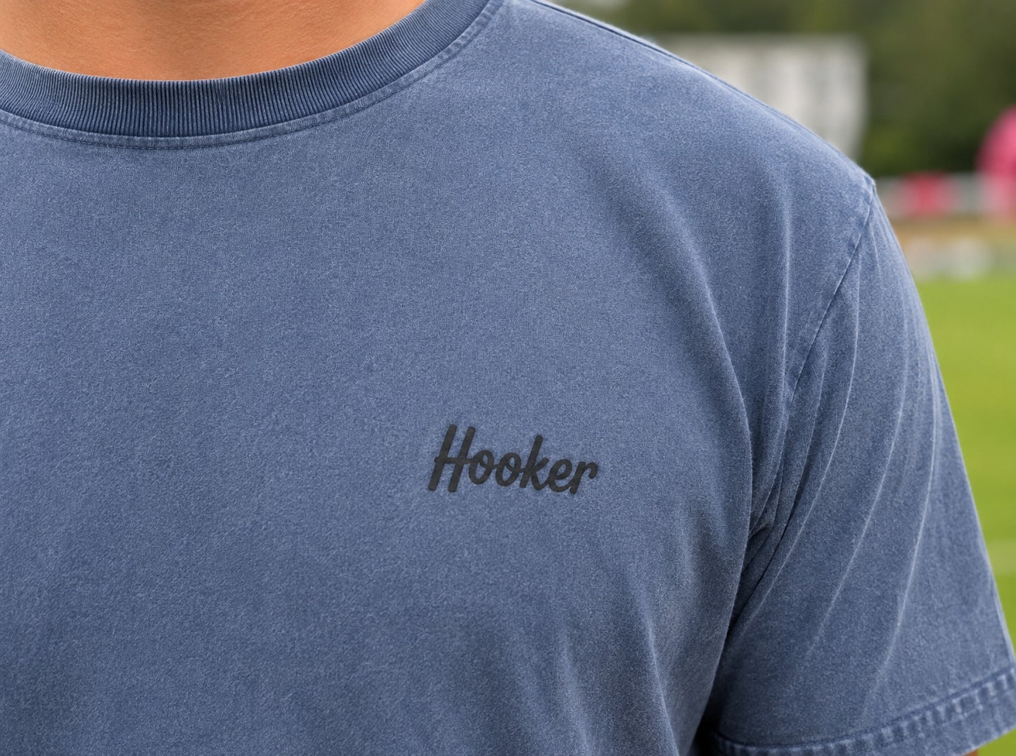 POLERA ACID WASH AZUL