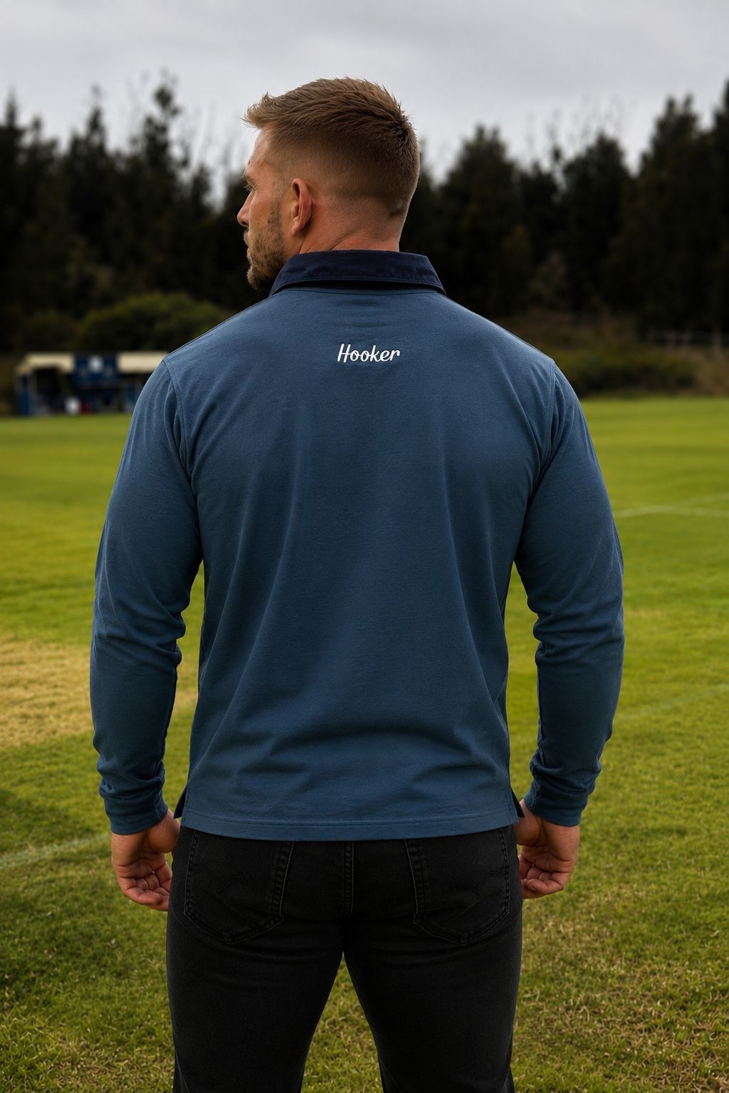POLERA RUGBY PETROLEO