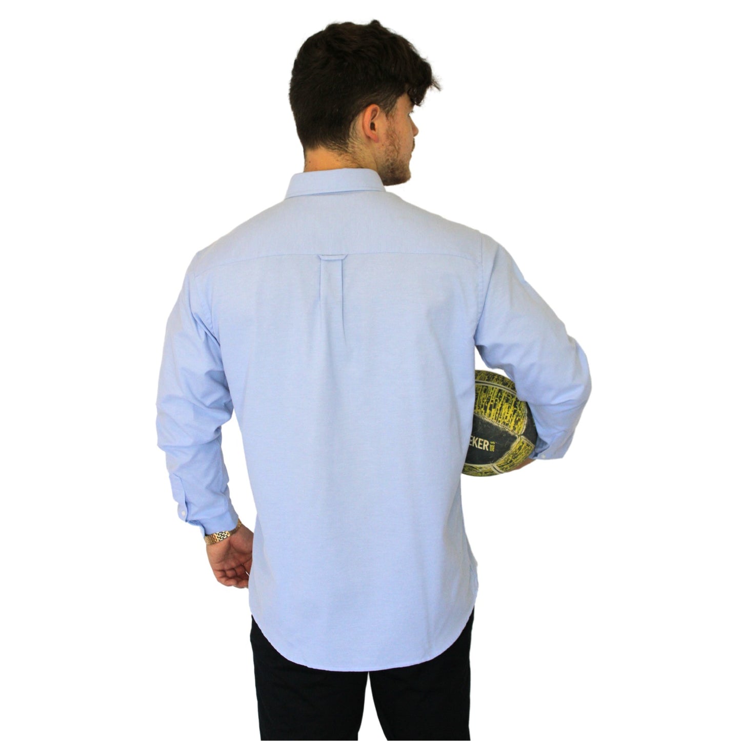 CAMISA MANGA LARGA SCRUM CELESTE