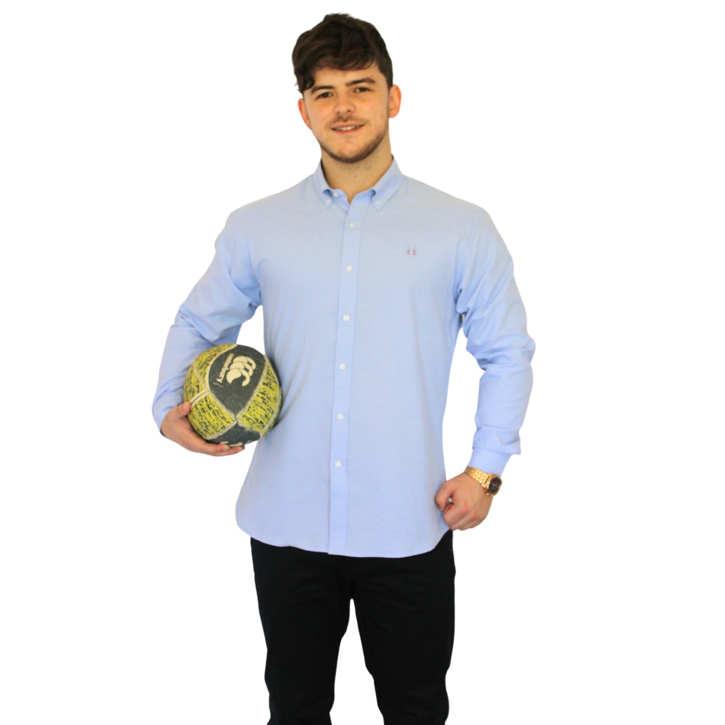 CAMISA MANGA LARGA SCRUM CELESTE