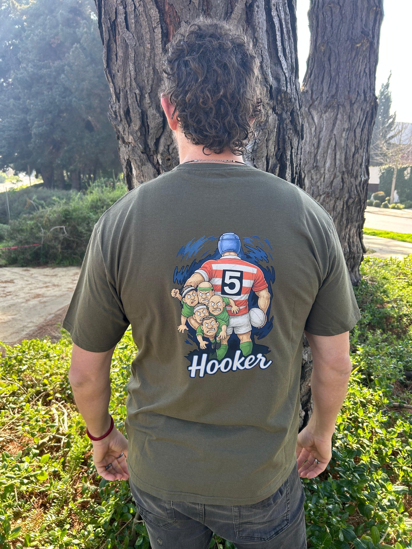 POLERA LOCK VERDE OLIVA