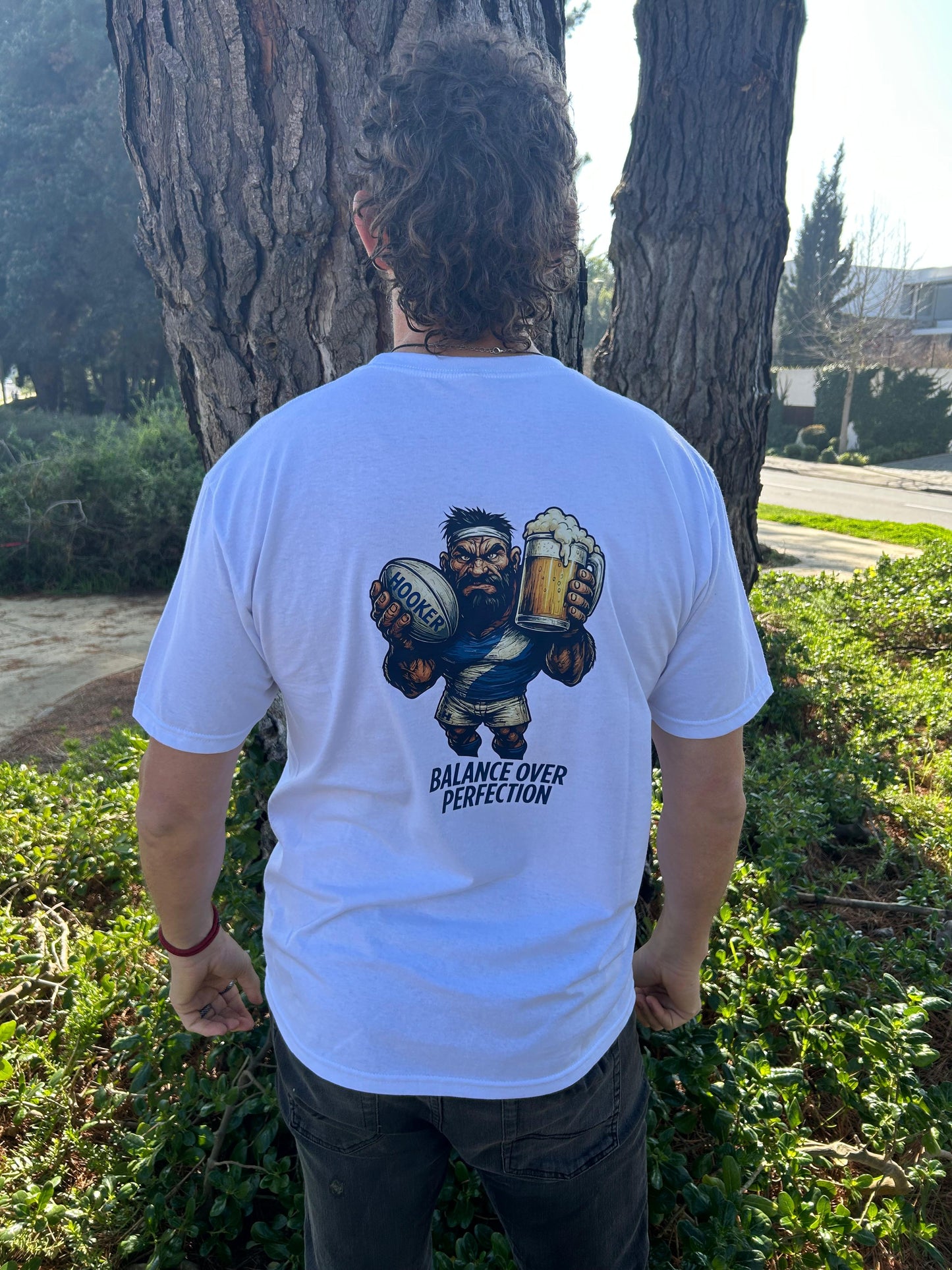 POLERA THIRD HALF BLANCO