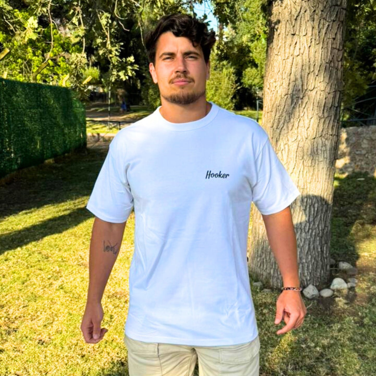 POLERA BASICA OVERSIZE BLANCO