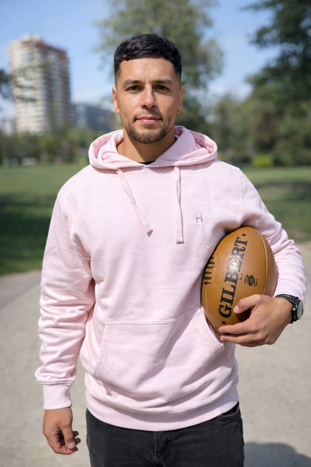 POLERON ESSENTIAL ROSADO