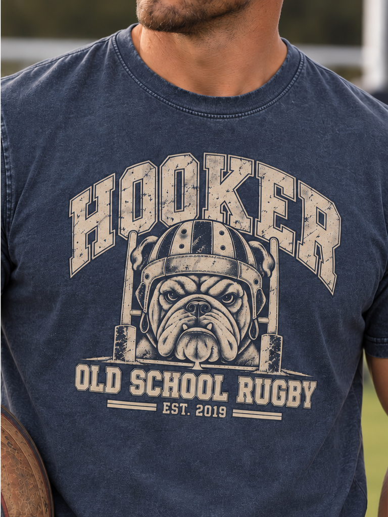 POLERA ACID BULLDOG AZUL