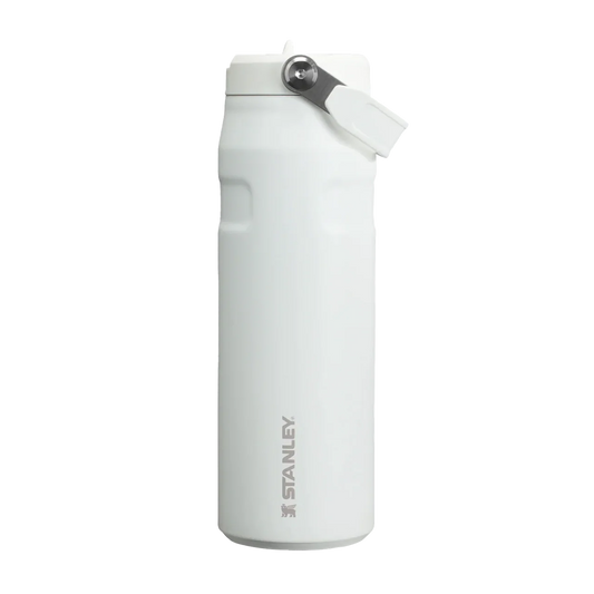 BOTELLA TERMICA STANLEY FLIP STRAW AEROLIGHT BLANCO 710 ML