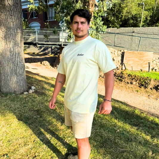 POLERA BASICA OVERSIZE BEIGE