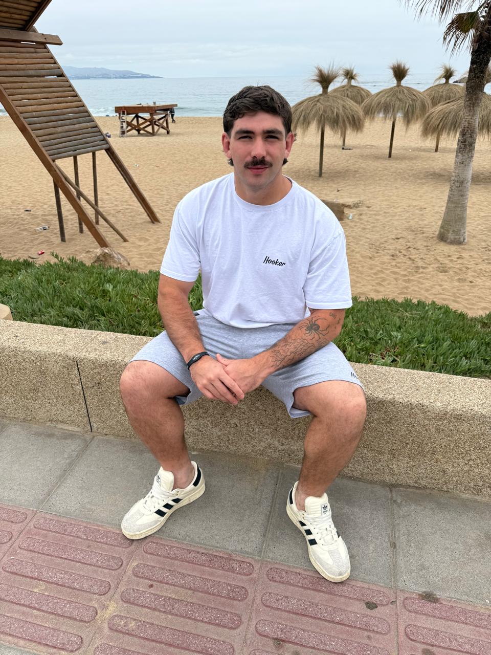 BERMUDA JOGGER GRIS MELANGE