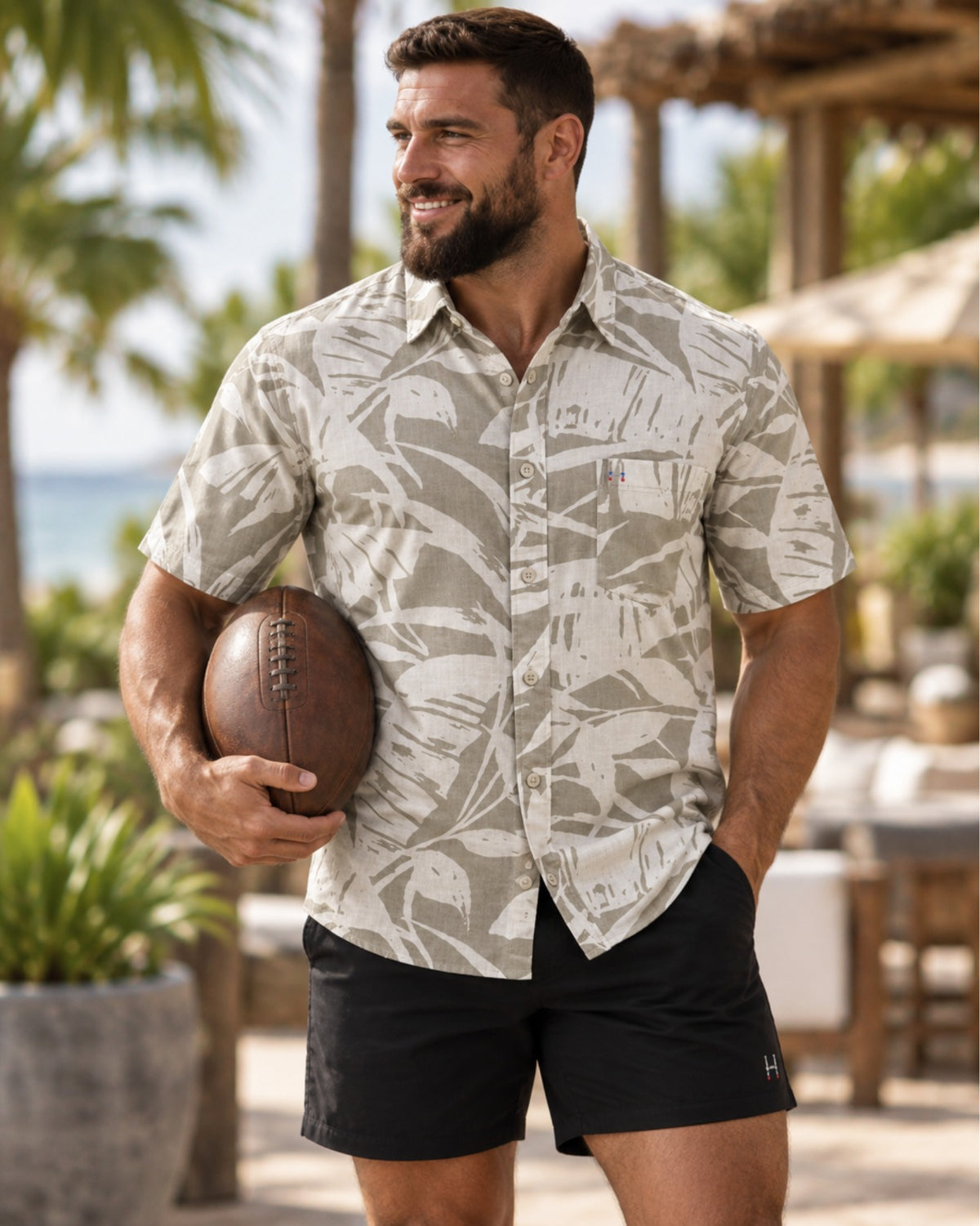 CAMISA GUAYABERA MC VERDE CLARO