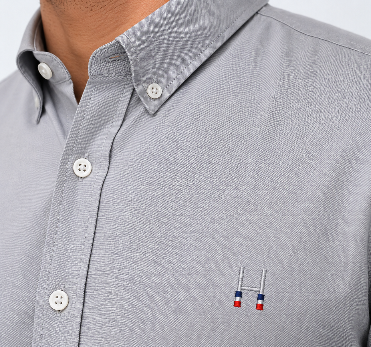 CAMISA MANGA LARGA SCRUM GRIS