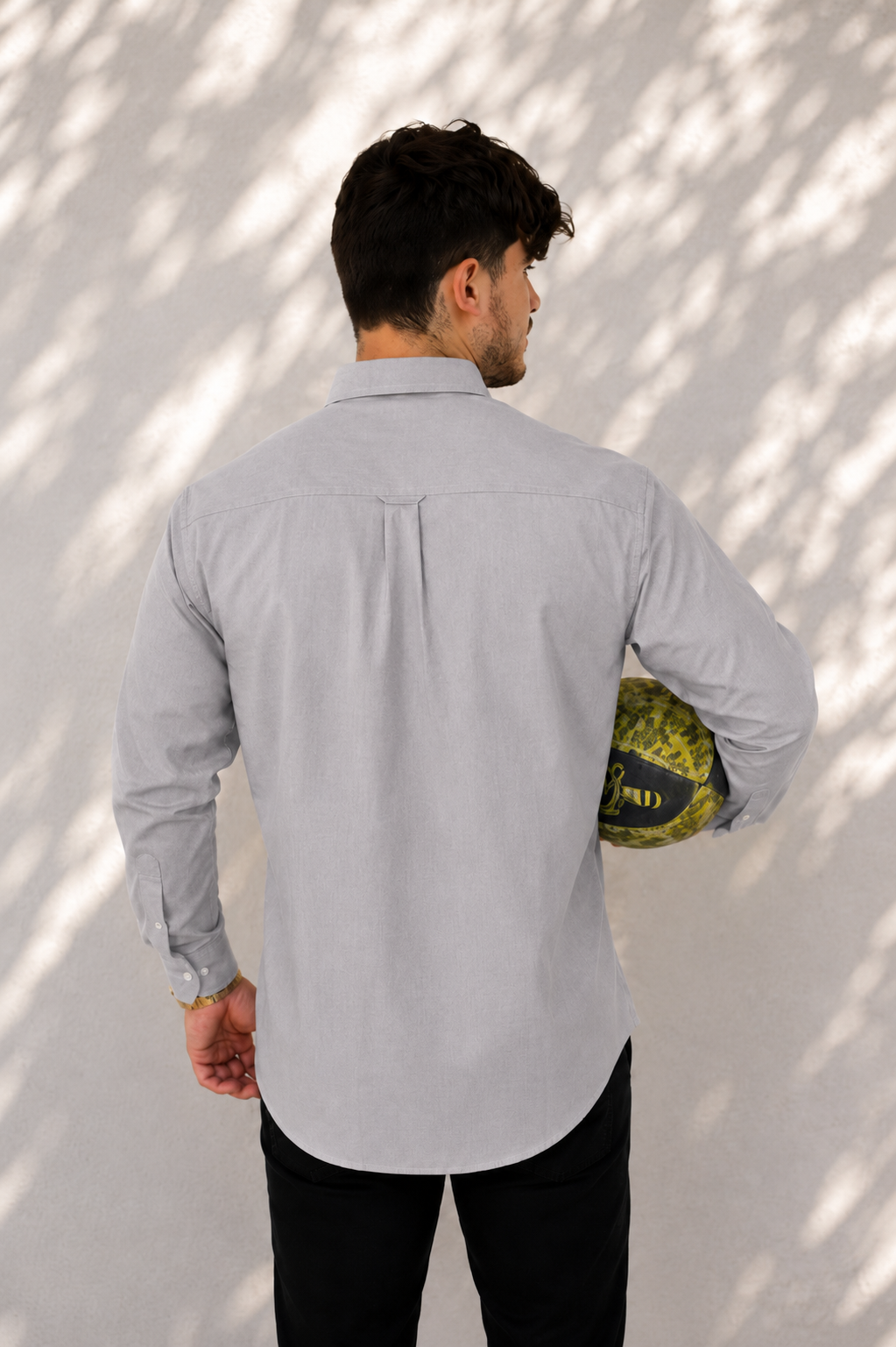 CAMISA MANGA LARGA SCRUM GRIS