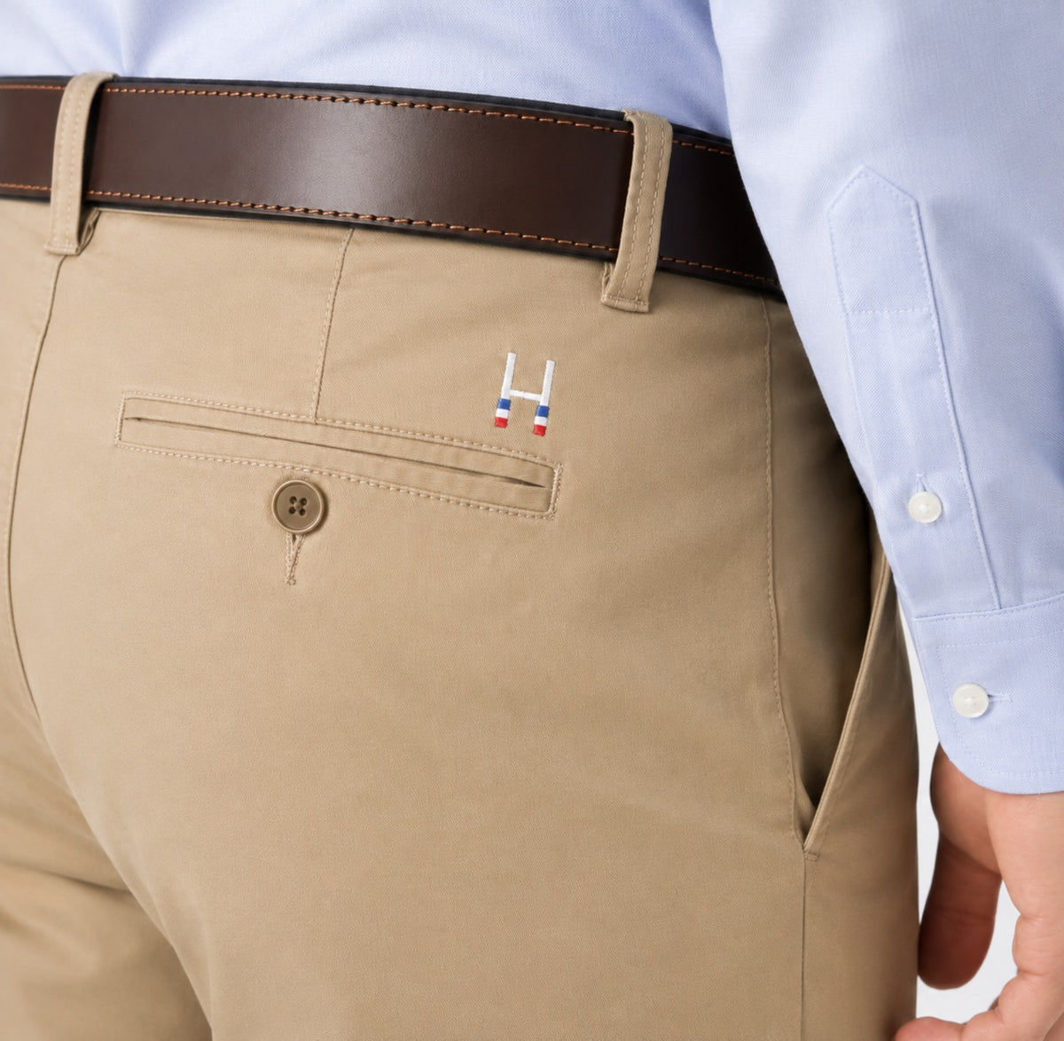 PANTALÓN CASUAL SLIM BEIGE