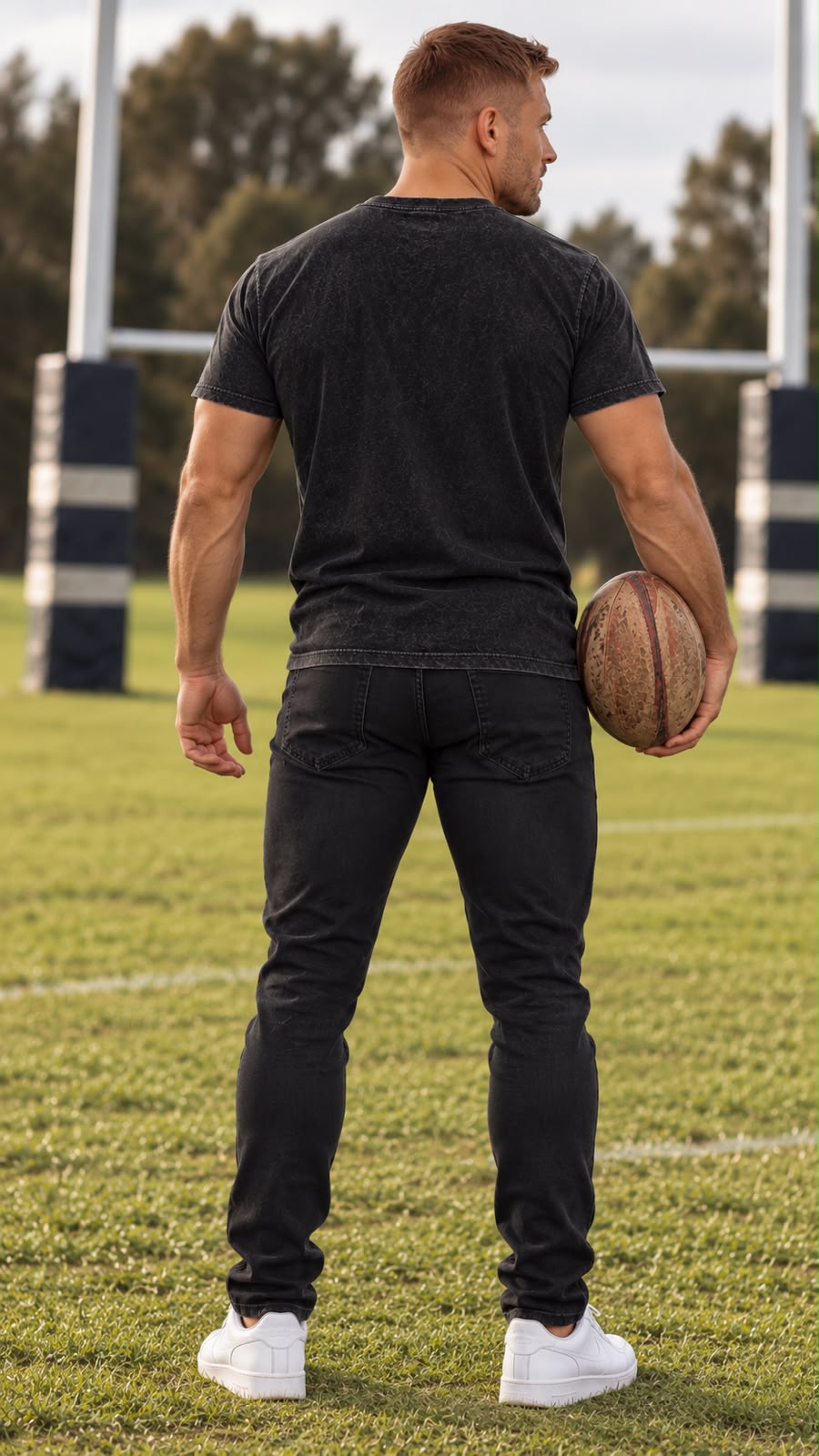 POLERA ACID BULLDOG BLACK
