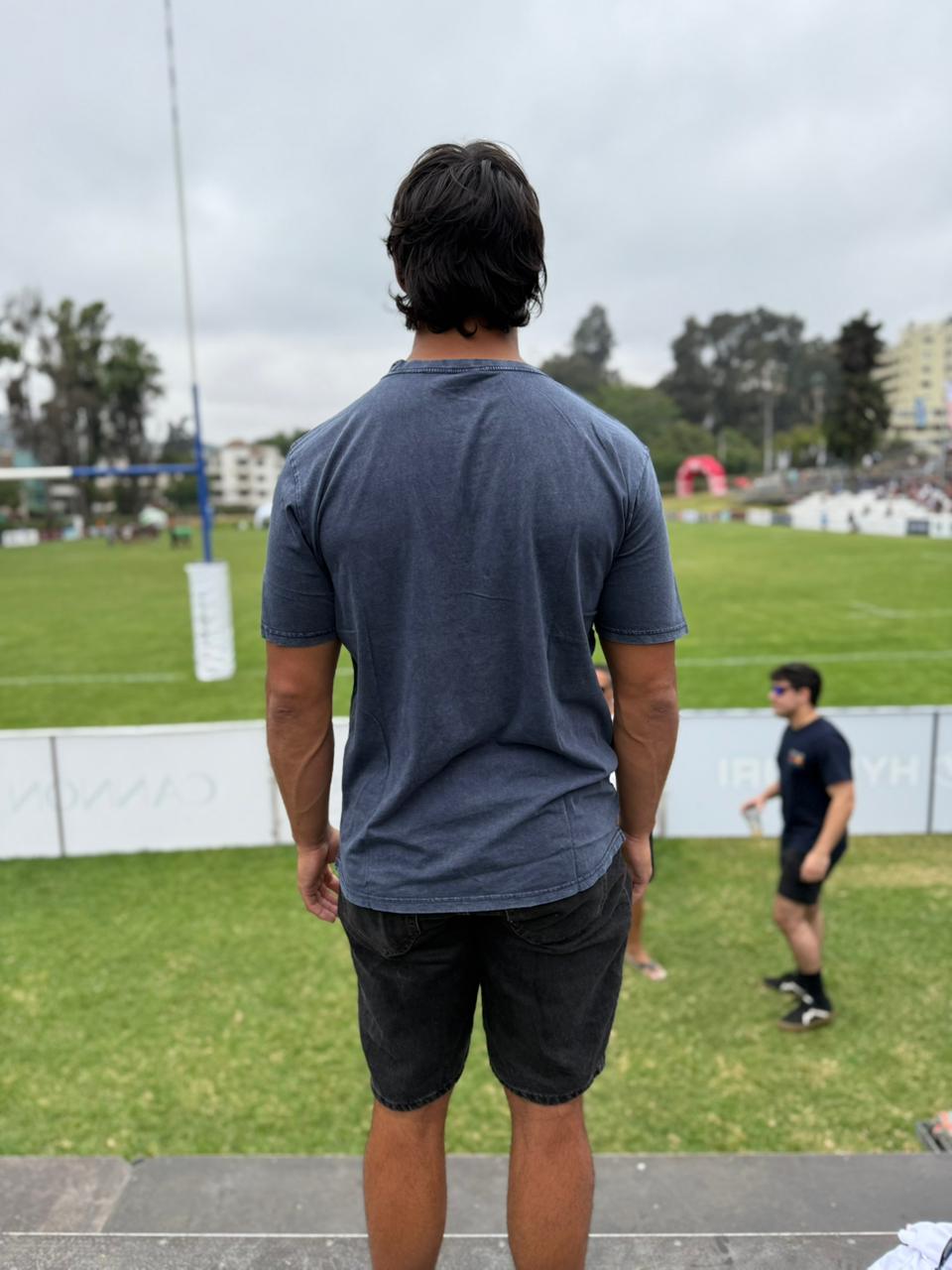 POLERA ACID WASH AZUL