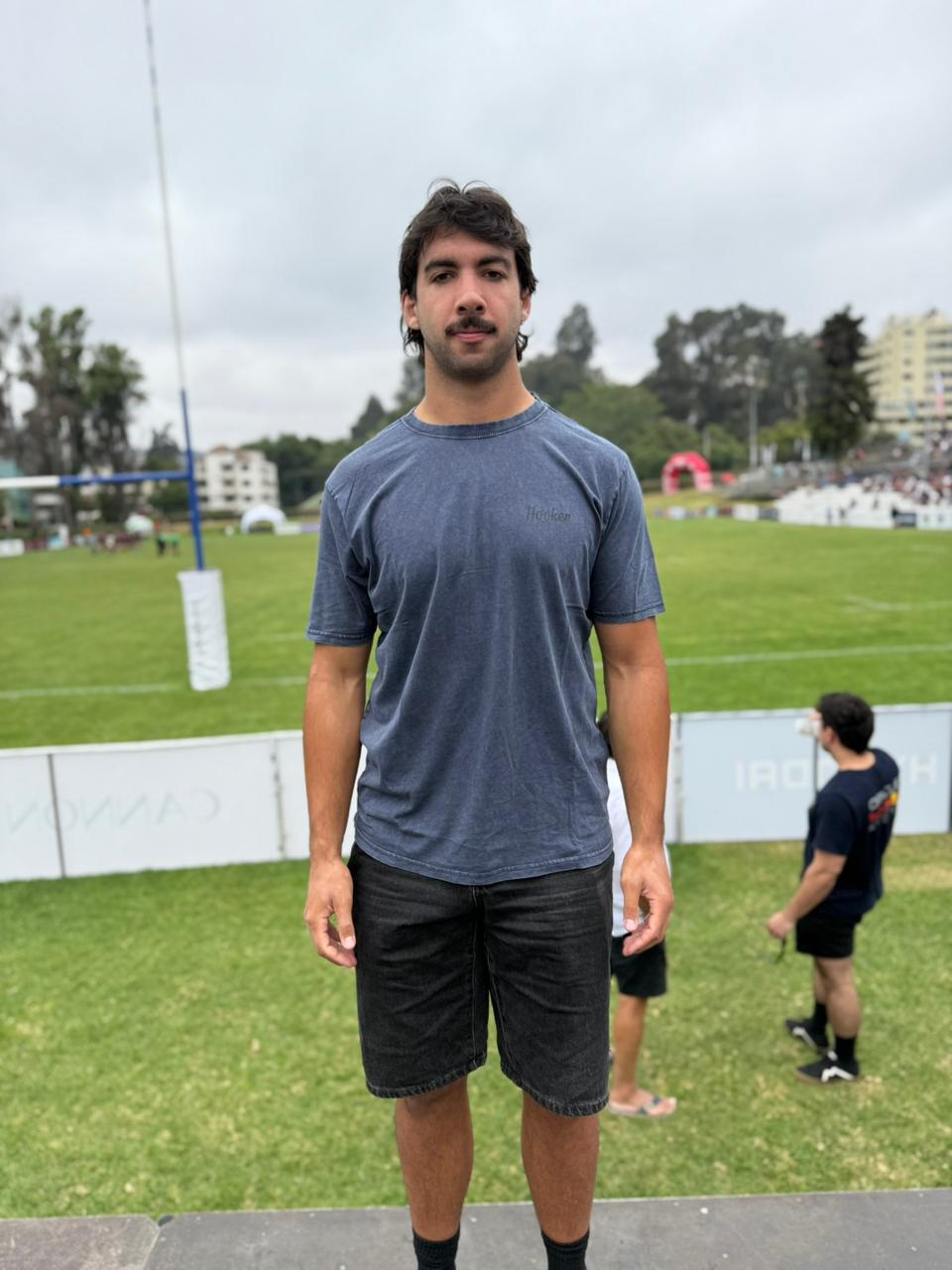 POLERA ACID WASH AZUL