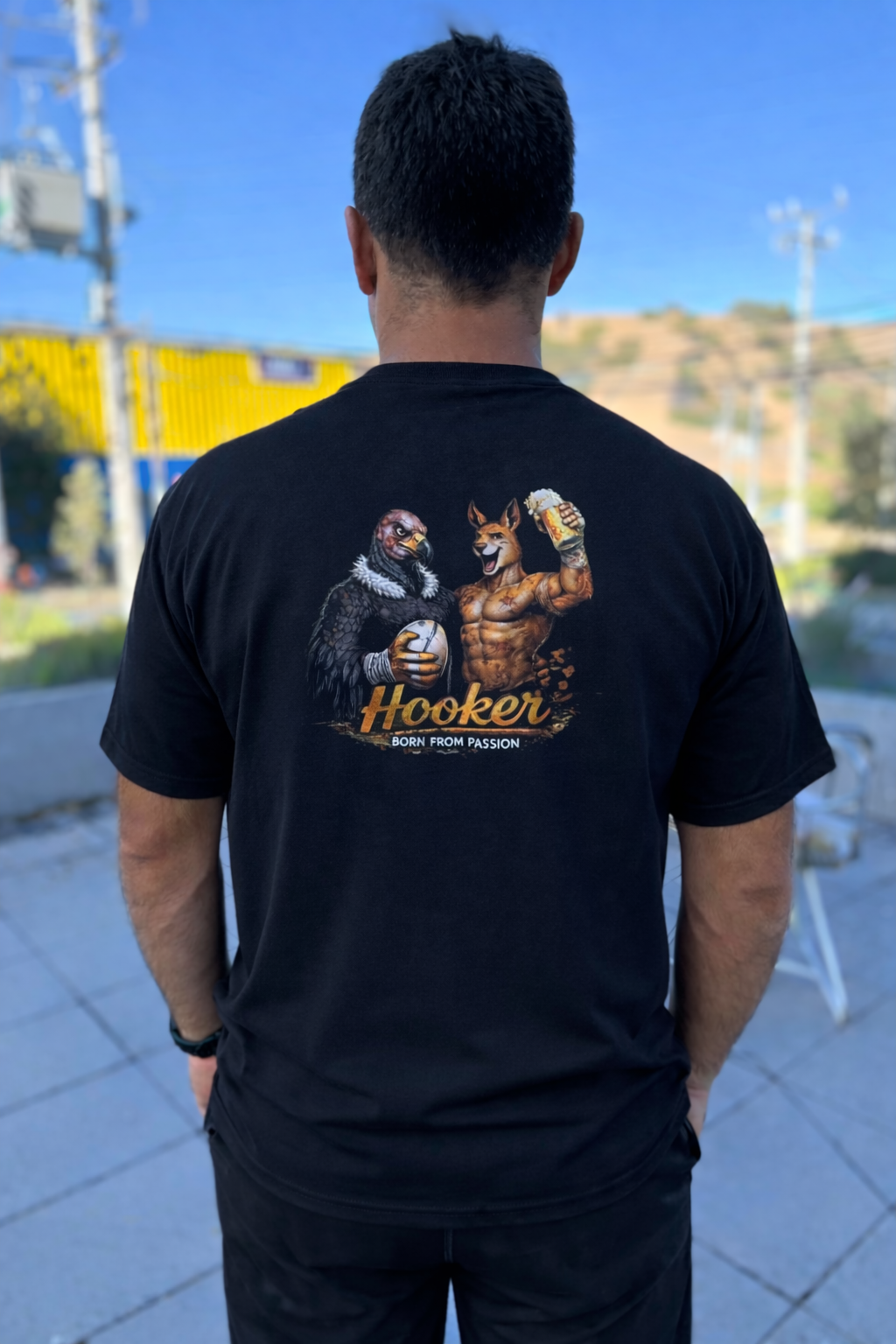 POLERA HONOR XV BLACK