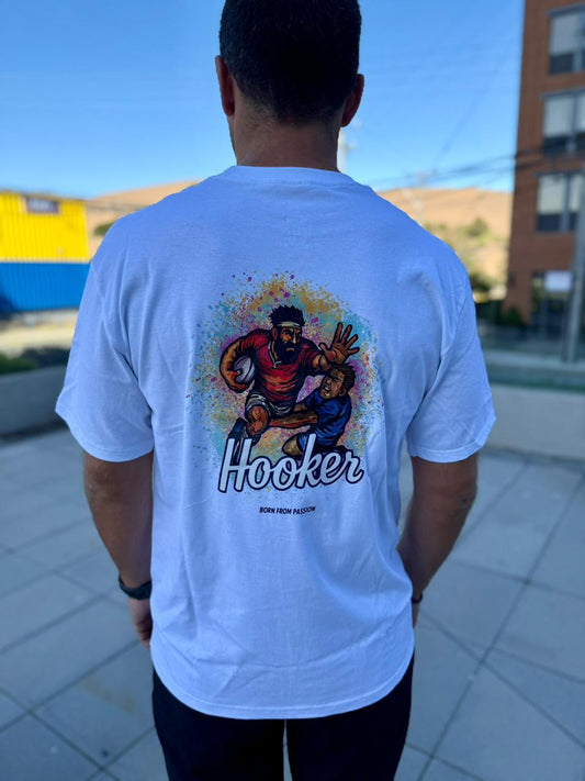 POLERA HAND OFF BLANCO
