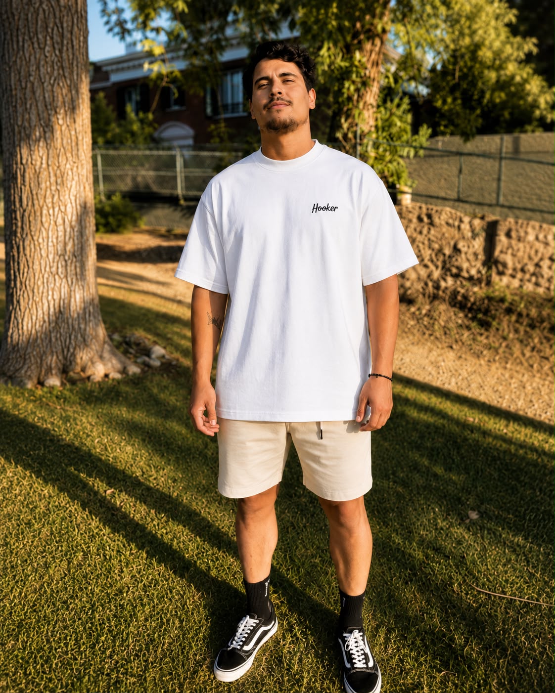 POLERA BASICA OVERSIZE BLANCO