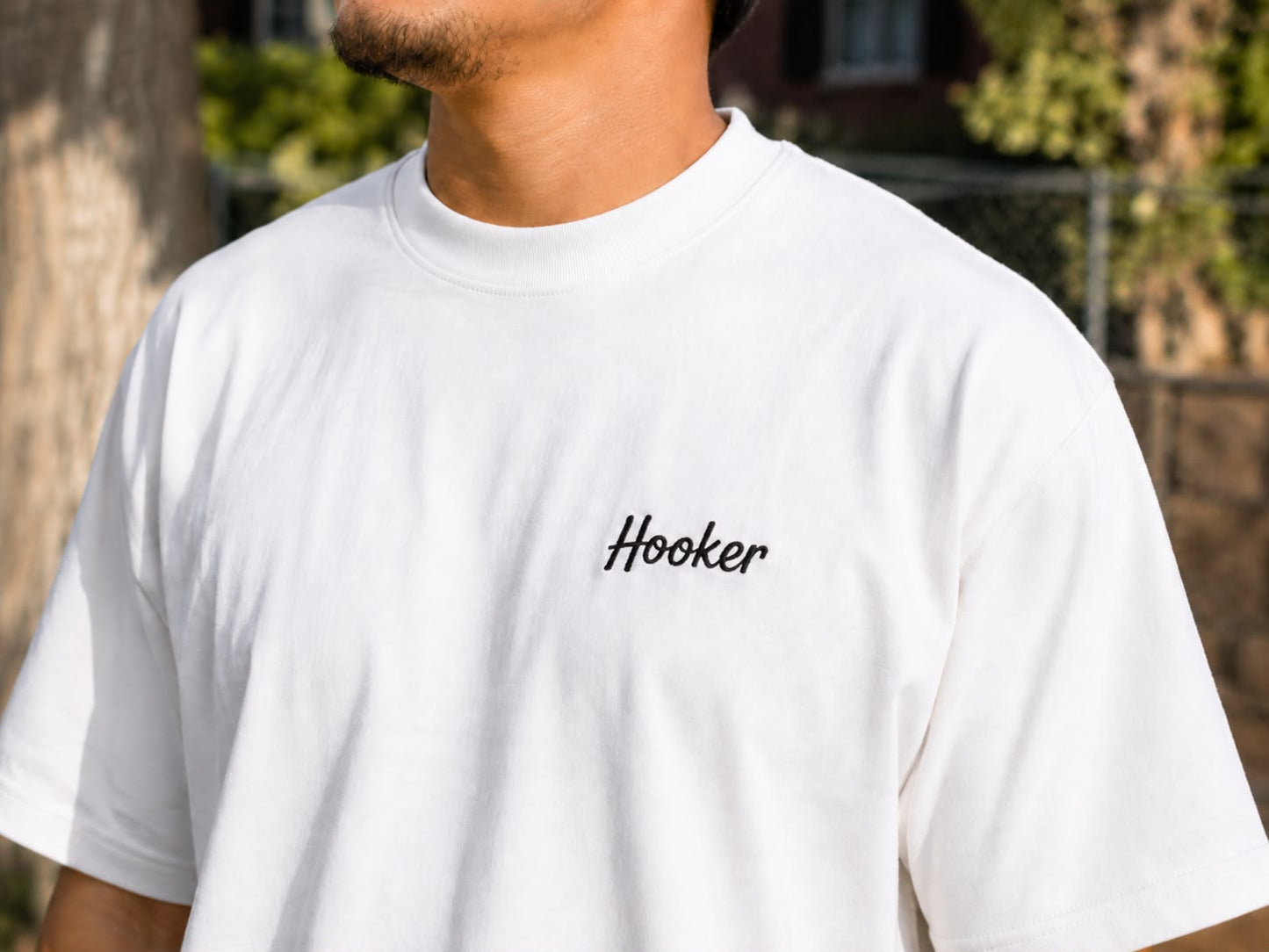 POLERA BASICA OVERSIZE BLANCO