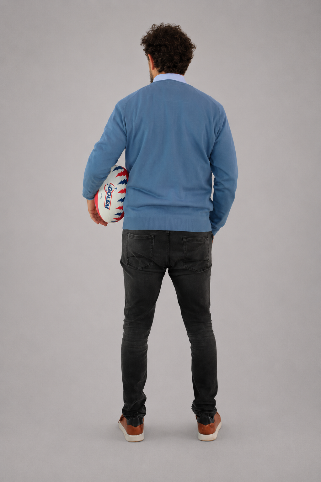 SWEATER KICK AZUL PIEDRA