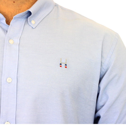 CAMISA MANGA LARGA SCRUM CELESTE