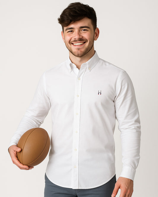 CAMISA MANGA LARGA SCRUM BLANCO