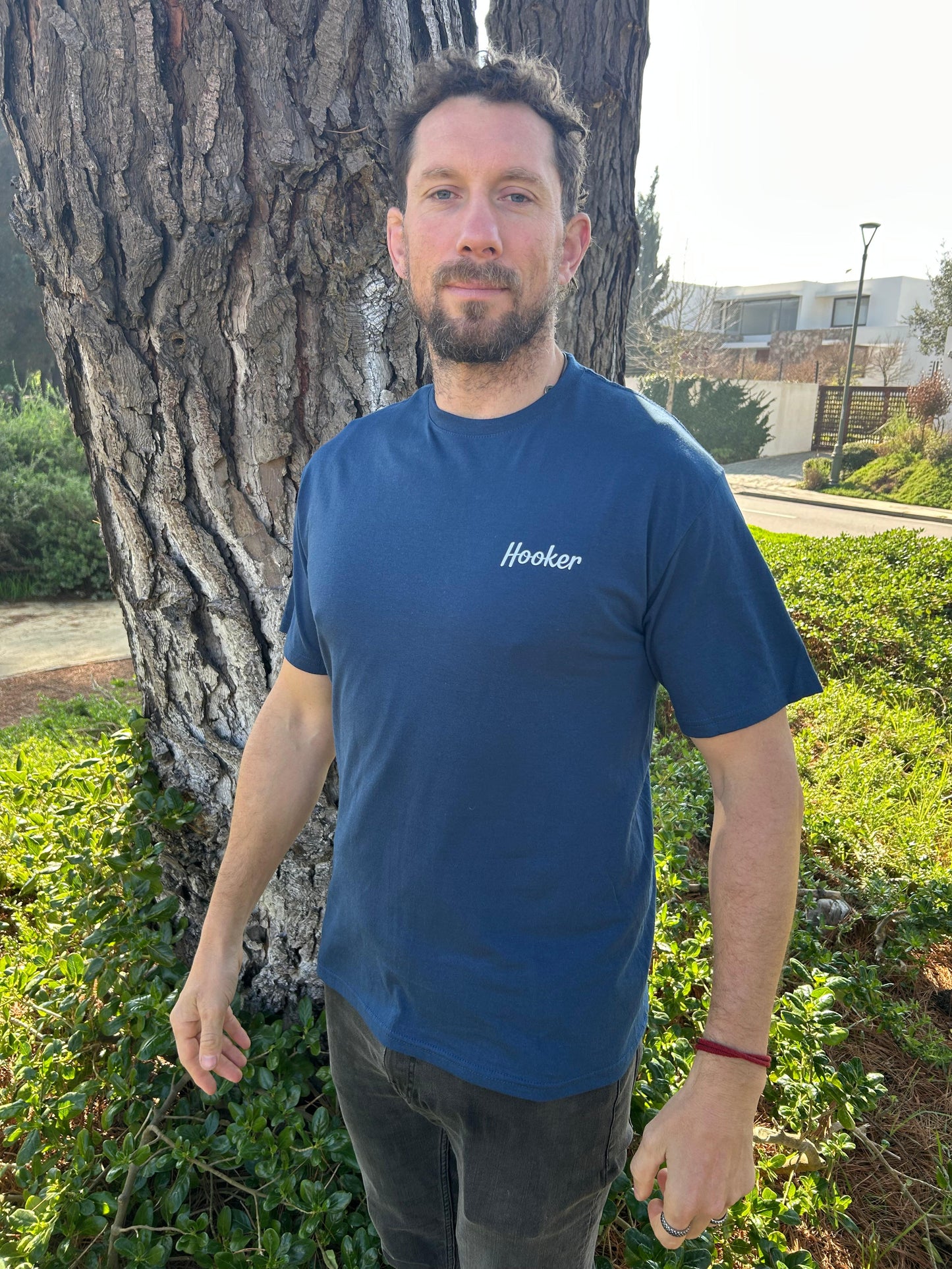POLERA TRY GUARD AZUL PETROLEO