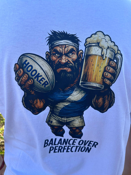 POLERA THIRD HALF BLANCO