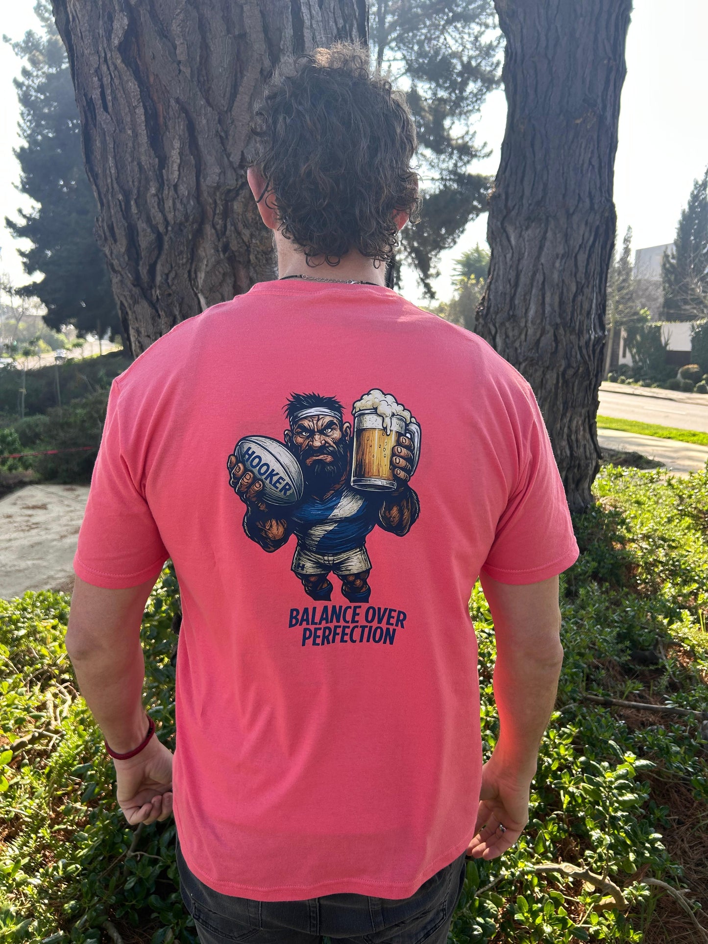 POLERA THIRD HALF CORAL