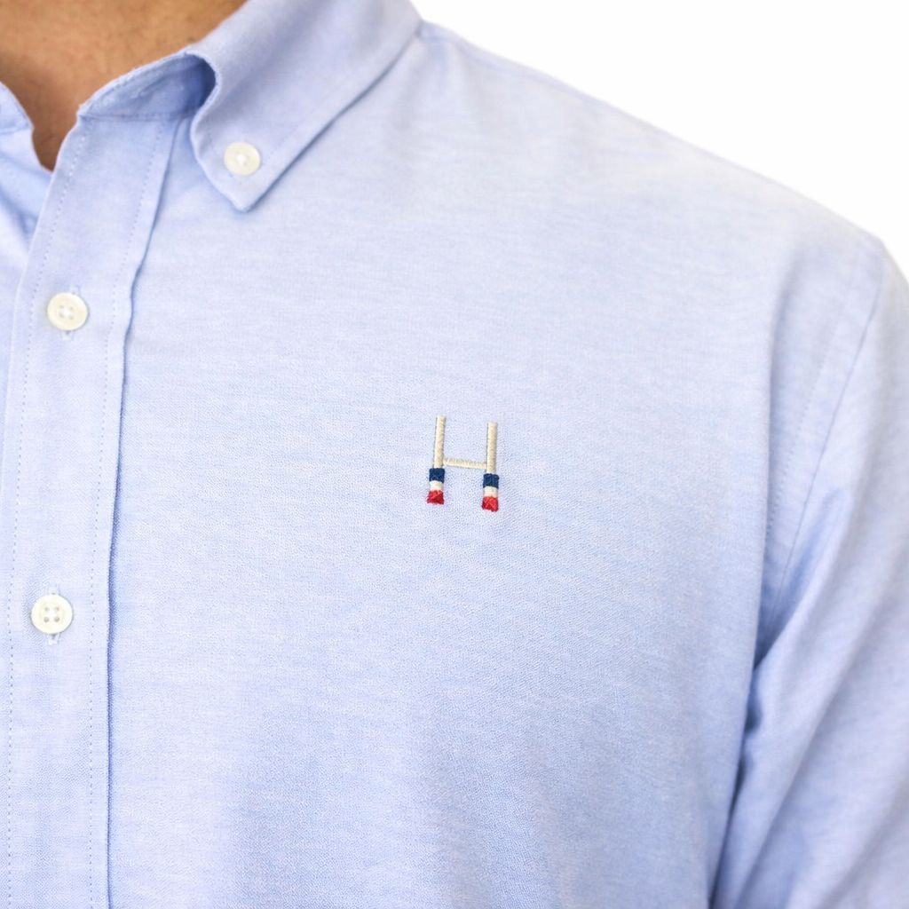 CAMISA MANGA LARGA SCRUM CELESTE